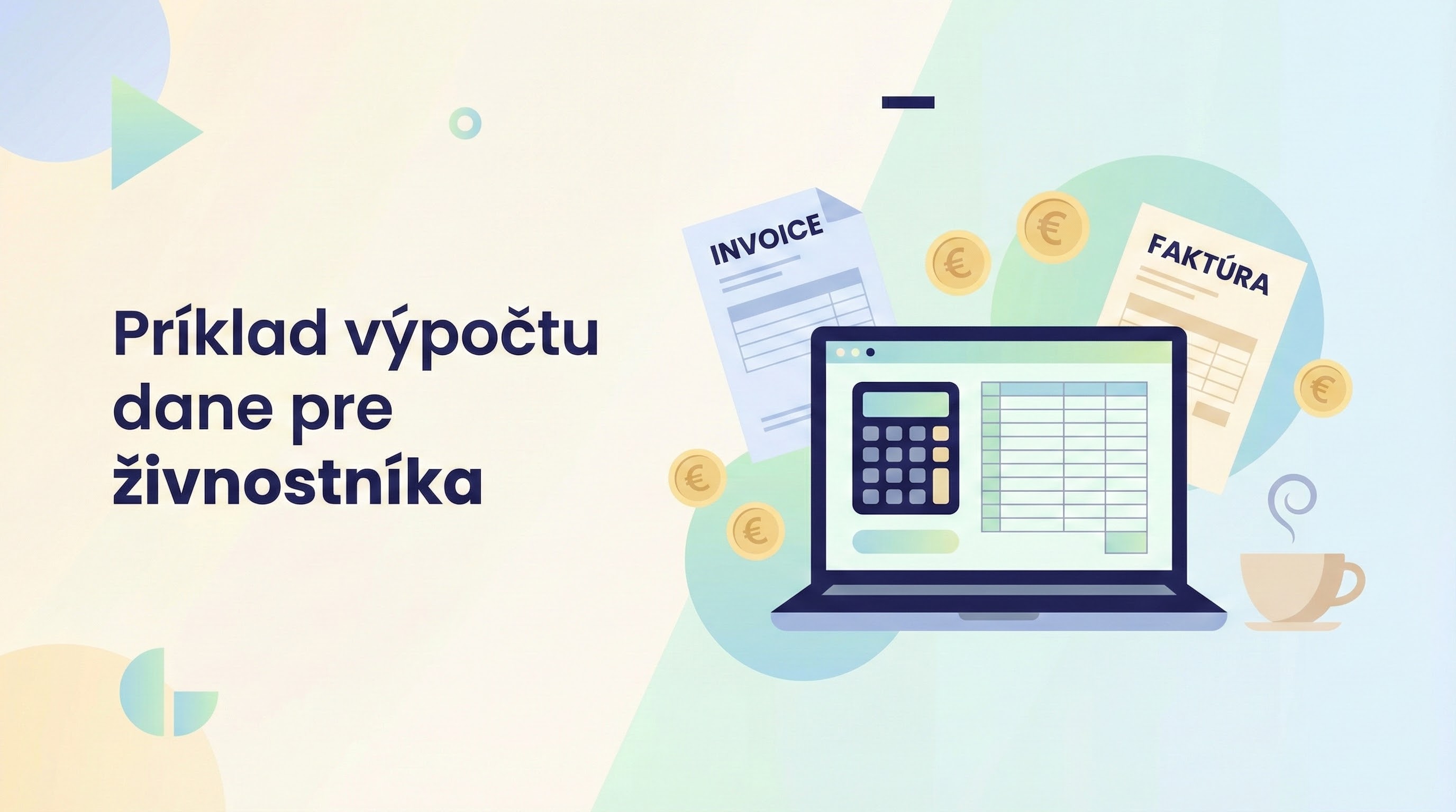 Príklad výpočtu dane pre živnostníka - Reálna prípadová štúdia 2025